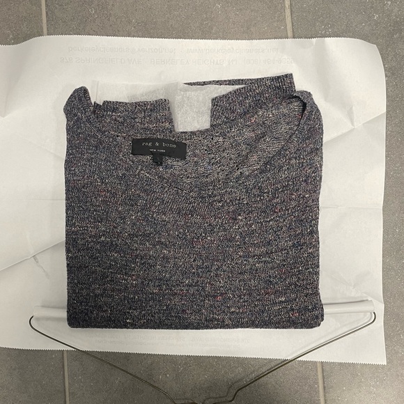 rag & bone Sweaters - Rag & Bone Purple/Multi Color Sweater Size Small